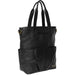 Project 25 Project Bag (Black)-Knitting Bag-Wild and Woolly Yarns