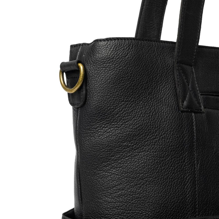 Project 25 Project Bag (Black)-Knitting Bag-Wild and Woolly Yarns