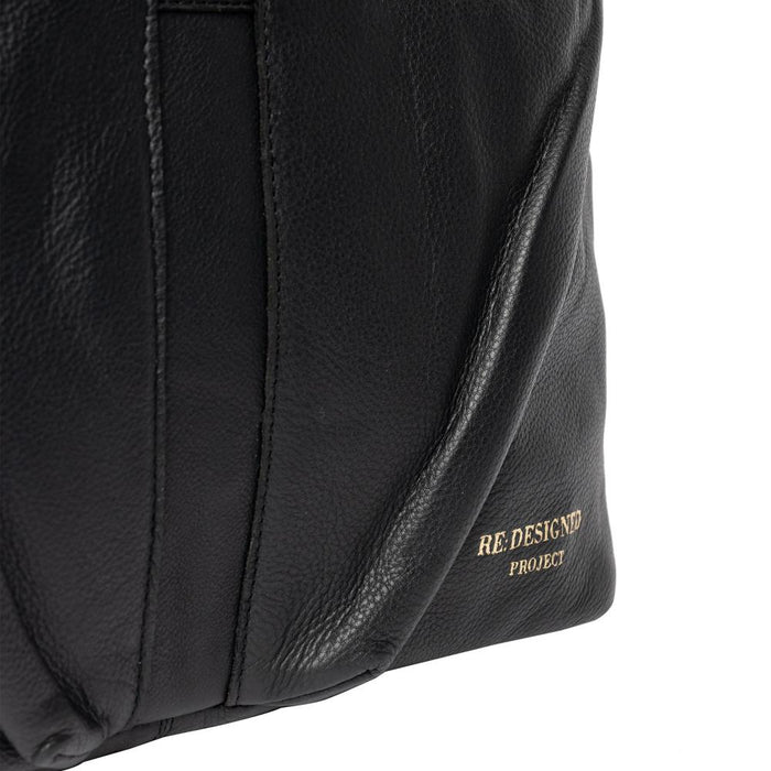Project 25 Project Bag (Black)-Knitting Bag-Wild and Woolly Yarns