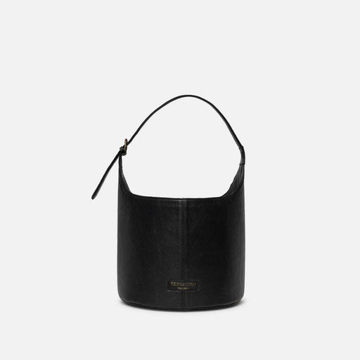 Project 26 Small Bucket Bag (Black)-Knitting Bag-RE:DESIGNED-Wild & Woolly Yarns