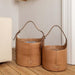 Project 26 Small Bucket Bag (Taupe)-Knitting Bag-RE:DESIGNED-Wild & Woolly Yarns