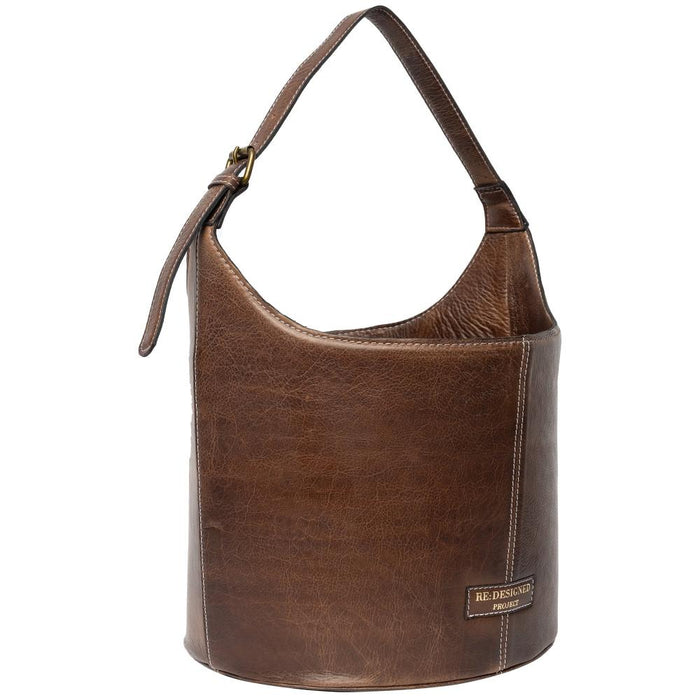 Project 26 Small Bucket Bag (Woodsmoke)-Knitting Bag-RE:DESIGNED-Wild & Woolly Yarns