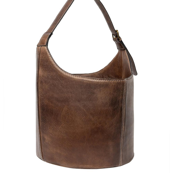 Project 26 Small Bucket Bag (Woodsmoke)-Knitting Bag-RE:DESIGNED-Wild & Woolly Yarns