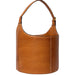 Project 26 Small Bucket Bag in Burned Tan leather with minimalist design and sturdy handle.