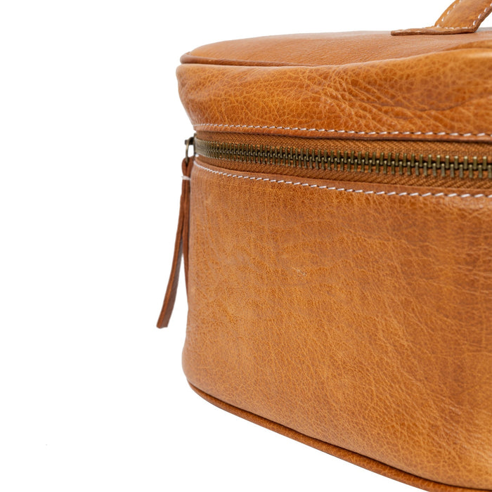 Project 31 Knitting Bag (Burned Tan)-Knitting Bag-RE:DESIGNED-Wild &amp; Woolly Yarns