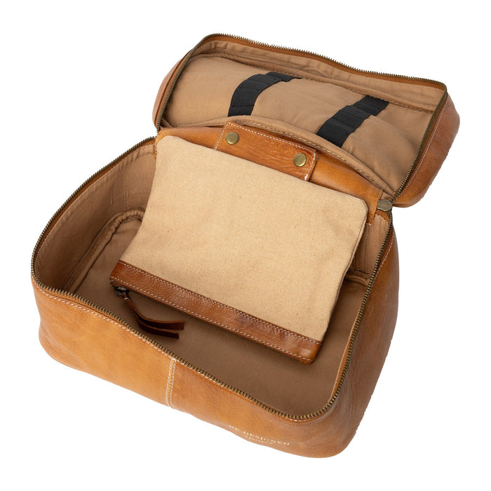 Project 31 Knitting Bag (Burned Tan)-Knitting Bag-RE:DESIGNED-Wild &amp; Woolly Yarns