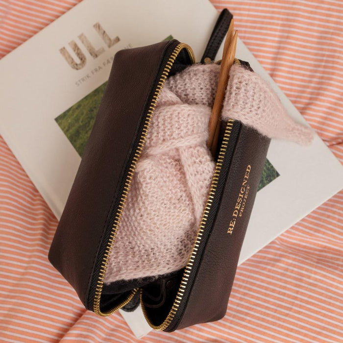 Project 36 Knitting Project Bag (Black)-Knitting Bag-RE:DESIGNED-Wild & Woolly Yarns