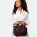 Project 39 Knitting Project Bag (Dark Cherry)-Knitting Bag-RE:DESIGNED-Wild & Woolly Yarns