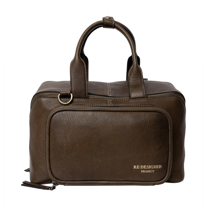 Project 39 Knitting Project Bag (Dark Green)-Knitting Bag-RE:DESIGNED-Wild & Woolly Yarns