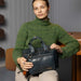 Project 39 Knitting Project Bag (Sapphire Blue)-Knitting Bag-RE:DESIGNED-Wild & Woolly Yarns