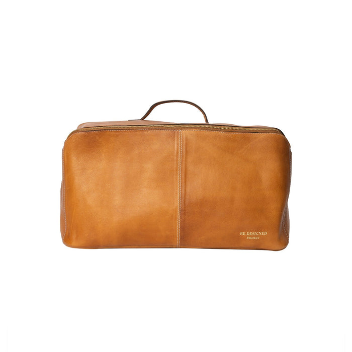 Project 40 Knitting Project Bag (Burned Tan)-Knitting Bag-RE:DESIGNED-Wild &amp; Woolly Yarns