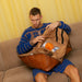 Project 40 Knitting Project Bag (Walnut)-Knitting Bag-RE:DESIGNED-Wild &amp; Woolly Yarns