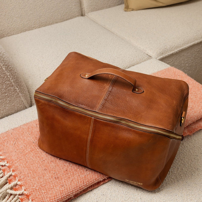 Project 40 Knitting Project Bag (Walnut)-Knitting Bag-RE:DESIGNED-Wild &amp; Woolly Yarns