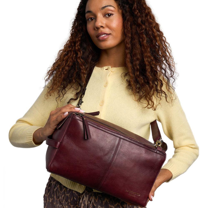 Project 44 Knitting Bag (Dark Cherry)-Knitting Bag-RE:DESIGNED-Wild & Woolly Yarns