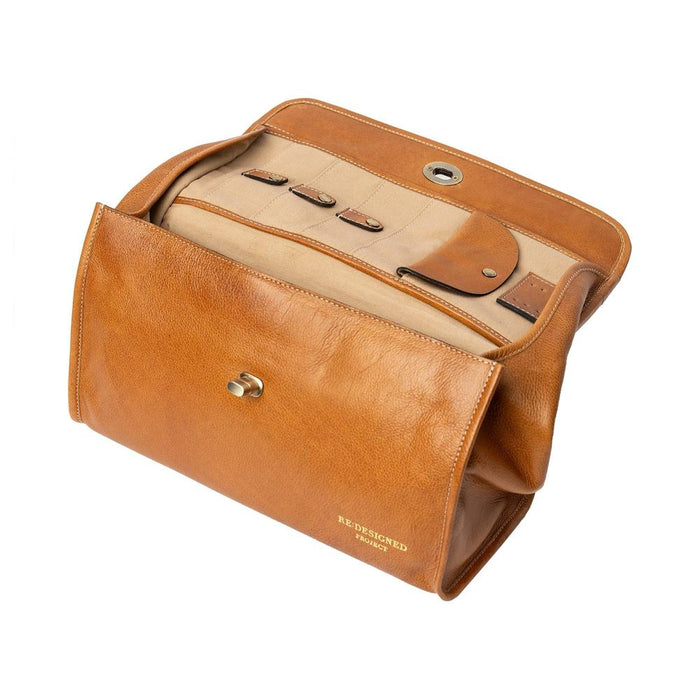 Project 74 Knitting Project Bag (Burned Tan)-Knitting Bag-RE:DESIGNED-Wild & Woolly Yarns