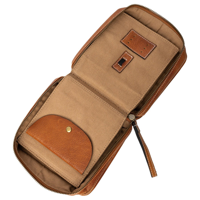 Project 83 Needle Organiser (Burned Tan)-Knitting Bag-RE:DESIGNED-Wild & Woolly Yarns