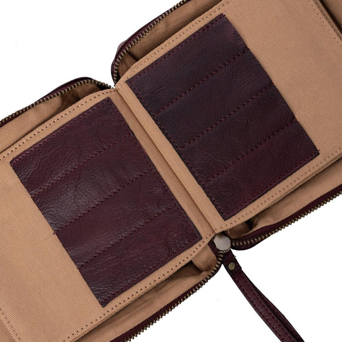 Project 83 Needle Organiser (Dark Cherry) - Re:Designed-Knitting Bag-RE:DESIGNED-Wild & Woolly Yarns