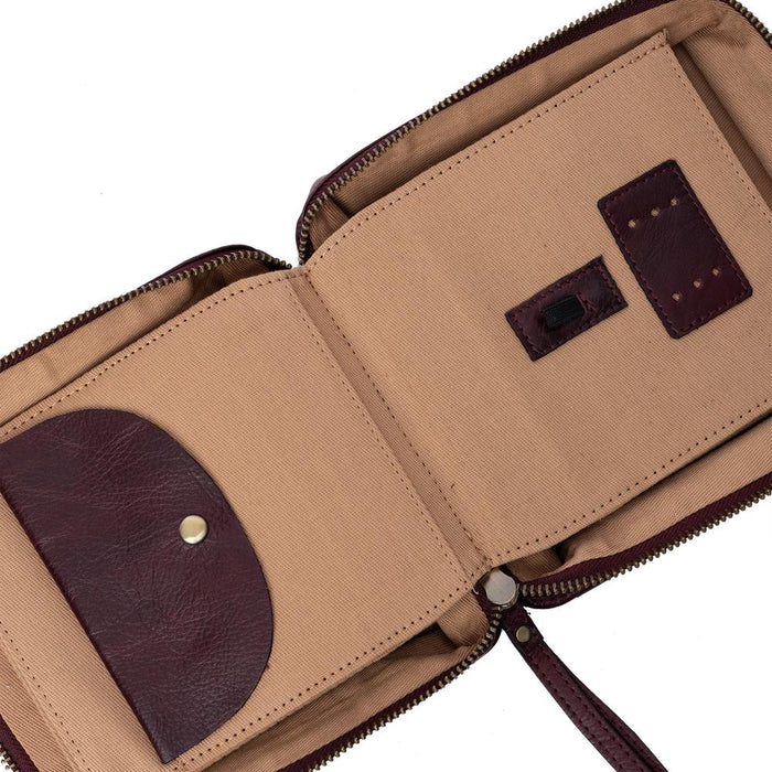Project 83 Needle Organiser (Dark Cherry) - Re:Designed-Knitting Bag-RE:DESIGNED-Wild & Woolly Yarns