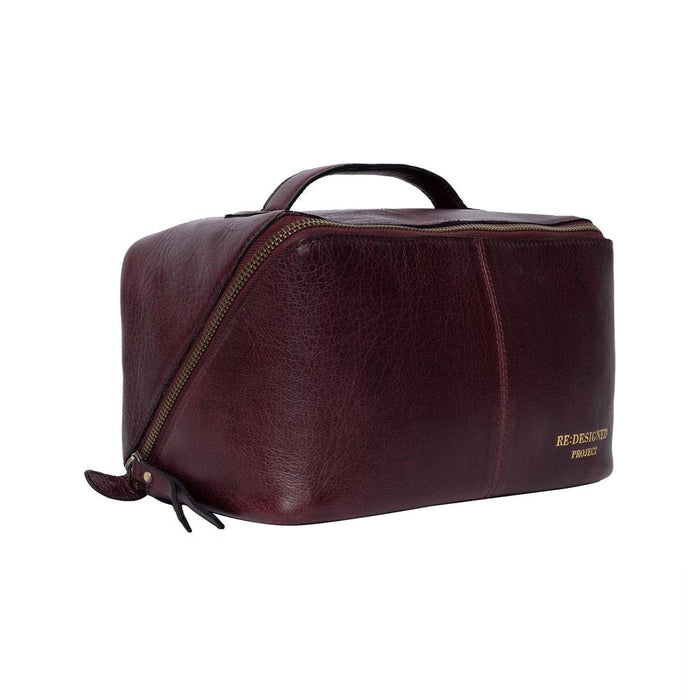 Project 9 Knitting Project Bag (Dark Cherry)-Knitting Bag-RE:DESIGNED-Wild & Woolly Yarns