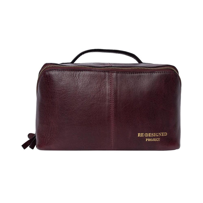 Project 9 Knitting Project Bag (Dark Cherry)-Knitting Bag-RE:DESIGNED-Wild & Woolly Yarns