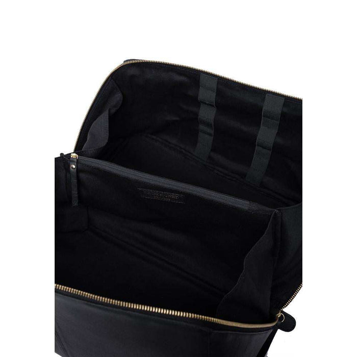 Project 90 Knitting Project Bag (Black/Gold)-Knitting Bag-RE:DESIGNED-Wild & Woolly Yarns