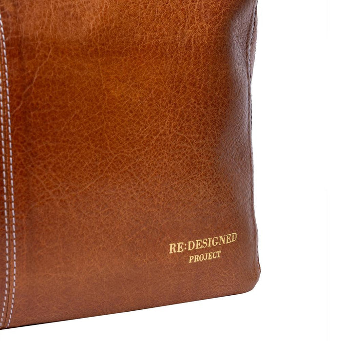 Project 90 Knitting Project Bag (Burned Tan)-Knitting Bag-RE:DESIGNED-Wild & Woolly Yarns