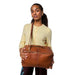 Project 90 Knitting Project Bag (Walnut/Gold)-Knitting Bag-RE:DESIGNED-Wild & Woolly Yarns