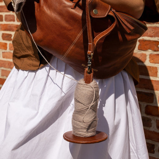 Project 94 Yarn Minder (Woodsmoke)-Knitting Bag-RE:DESIGNED-Wild & Woolly Yarns