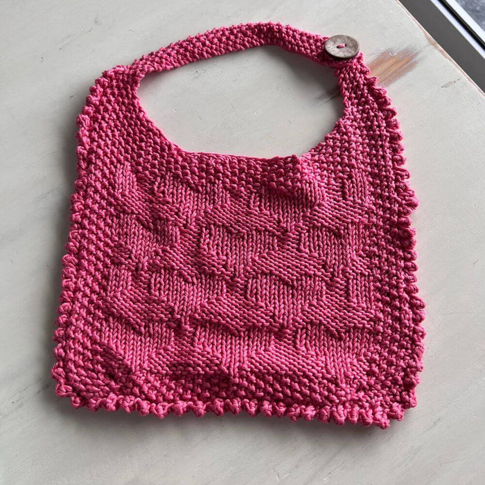 Baby Bib - Knit Kit-Knitting Kit-Wild and Woolly Yarns