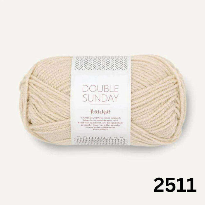 Building Blocks Baby Blanket Knit Kit-Knitting Kit-Wild & Woolly Yarns-Almond (2511)-Wild & Woolly Yarns