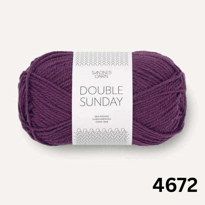 Building Blocks Baby Blanket Knit Kit-Knitting Kit-Wild & Woolly Yarns-Blackberry Juice (4672)-Wild & Woolly Yarns