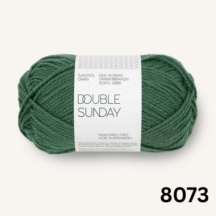 Building Blocks Baby Blanket Knit Kit-Knitting Kit-Wild & Woolly Yarns-Elm Green (8073)-Wild & Woolly Yarns