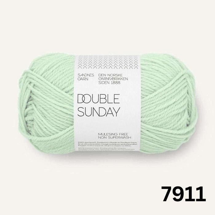 Building Blocks Baby Blanket Knit Kit-Knitting Kit-Wild & Woolly Yarns-Mint Green (7911)-Wild & Woolly Yarns
