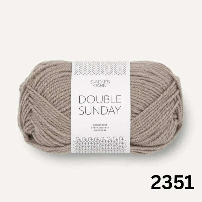 Building Blocks Baby Blanket Knit Kit-Knitting Kit-Wild & Woolly Yarns-Taupe (2351)-Wild & Woolly Yarns