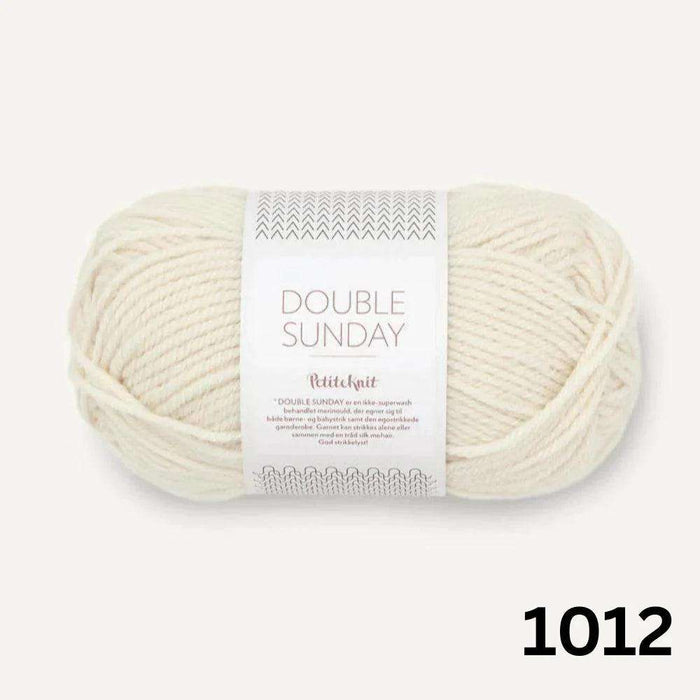 Building Blocks Baby Blanket Knit Kit-Knitting Kit-Wild & Woolly Yarns-Whipped Cream (1012)-Wild & Woolly Yarns