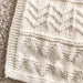 Building Blocks Baby Blanket Knit Kit-Knitting Kit-Wild & Woolly Yarns-White (1001)-Wild & Woolly Yarns