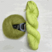 'Cosy' A Simple Scarf Knit Kit-Knitting Kit-Wild & Woolly Yarns-Lightning & Pistachio-Without Needles-Wild & Woolly Yarns