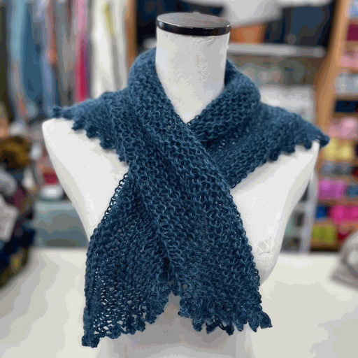 'Cosy' A Simple Scarf Knit Kit-Knitting Kit-Wild and Woolly Yarns