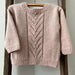 Eden Jumper Knitting Kit – Wild Earth Eden 8 Ply-Knitting Kit-Wild & Woolly Yarns-Blossom-6-9 Months-Wild & Woolly Yarns