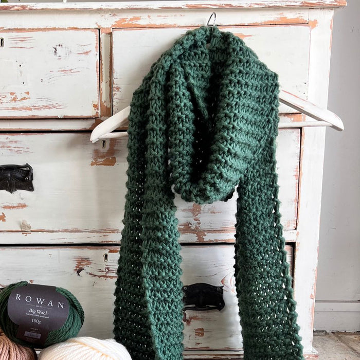 Knit In A Night Scarf - Knit Kit-Knitting Kit-Wild and Woolly Yarns