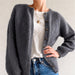 Novice Cardigan Mohair Knit Kit-Knitting Kit-Wild & Woolly Yarns-0067-XS / S / M-Wild & Woolly Yarns