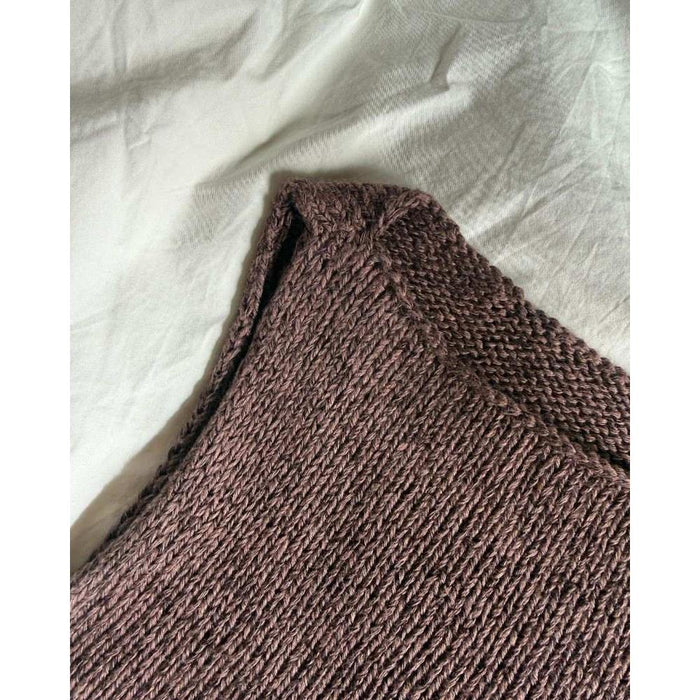 PetiteKnit Bea Top Knit Kit-Knitting Kit-Wild & Woolly Yarns-XXS/XS-White (1002)-Wild & Woolly Yarns