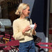 PetiteKnit Ivy Blouse Knit Kit-Knitting Kit-Wild & Woolly Yarns-XXS/XS-Cloud (300)-Wild & Woolly Yarns