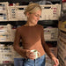 PetiteKnit Ivy Blouse Knit Kit-Knitting Kit-Wild & Woolly Yarns-XXS/XS-Cloud (300)-Wild & Woolly Yarns