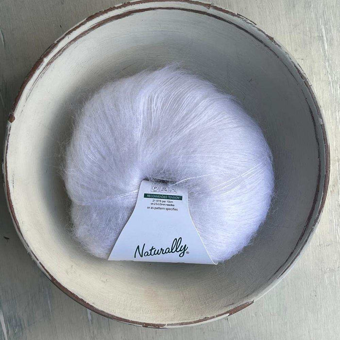 Naturally Pacific Lace | Lace Weight Mohair & Silk Yarn 2ply-Yarn-Wentworth Distributors-Cloud (300)-Wild & Woolly Yarns