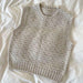 Sille Slipover Knit Kit-Knitting Kit-Wild & Woolly Yarns-White (2000)-XSmall / Small-Wild & Woolly Yarns