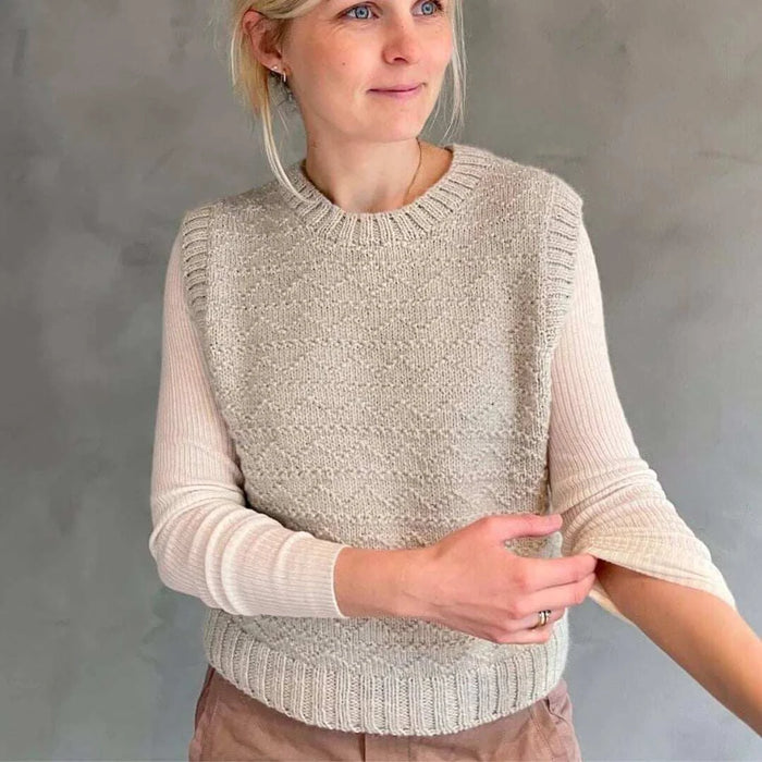 Sille Slipover Knit Kit-Knitting Kit-Wild and Woolly Yarns