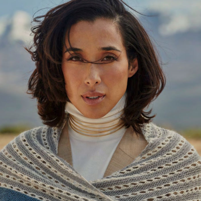 Silvana Shawl Knitting Kit-Knitting Kit-Wild and Woolly Yarns