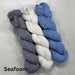 Silvana Shawl Knitting Kit-Knitting Kit-Wild & Woolly Yarns-Without Needles-Seafoam-Wild & Woolly Yarns