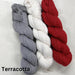Silvana Shawl Knitting Kit-Knitting Kit-Wild & Woolly Yarns-Without Needles-Terracotta-Wild & Woolly Yarns